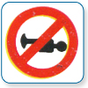 Horn
prohibited Horn