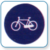 Compulsory
cycle track Compulsory