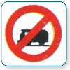 Trucks
prohibited Trucks