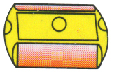 Raised Pavement Marker (Cats Eye)