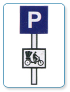 Parking lot Cycle Rickshaws